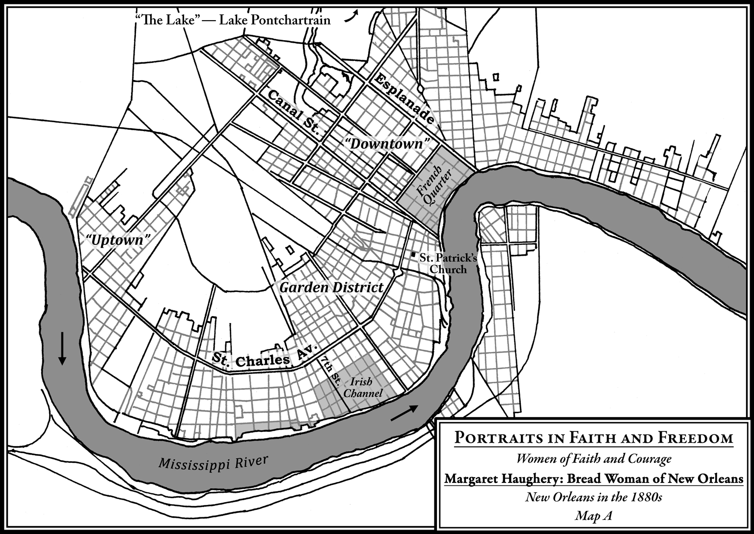 Margaret Haughery Map 1