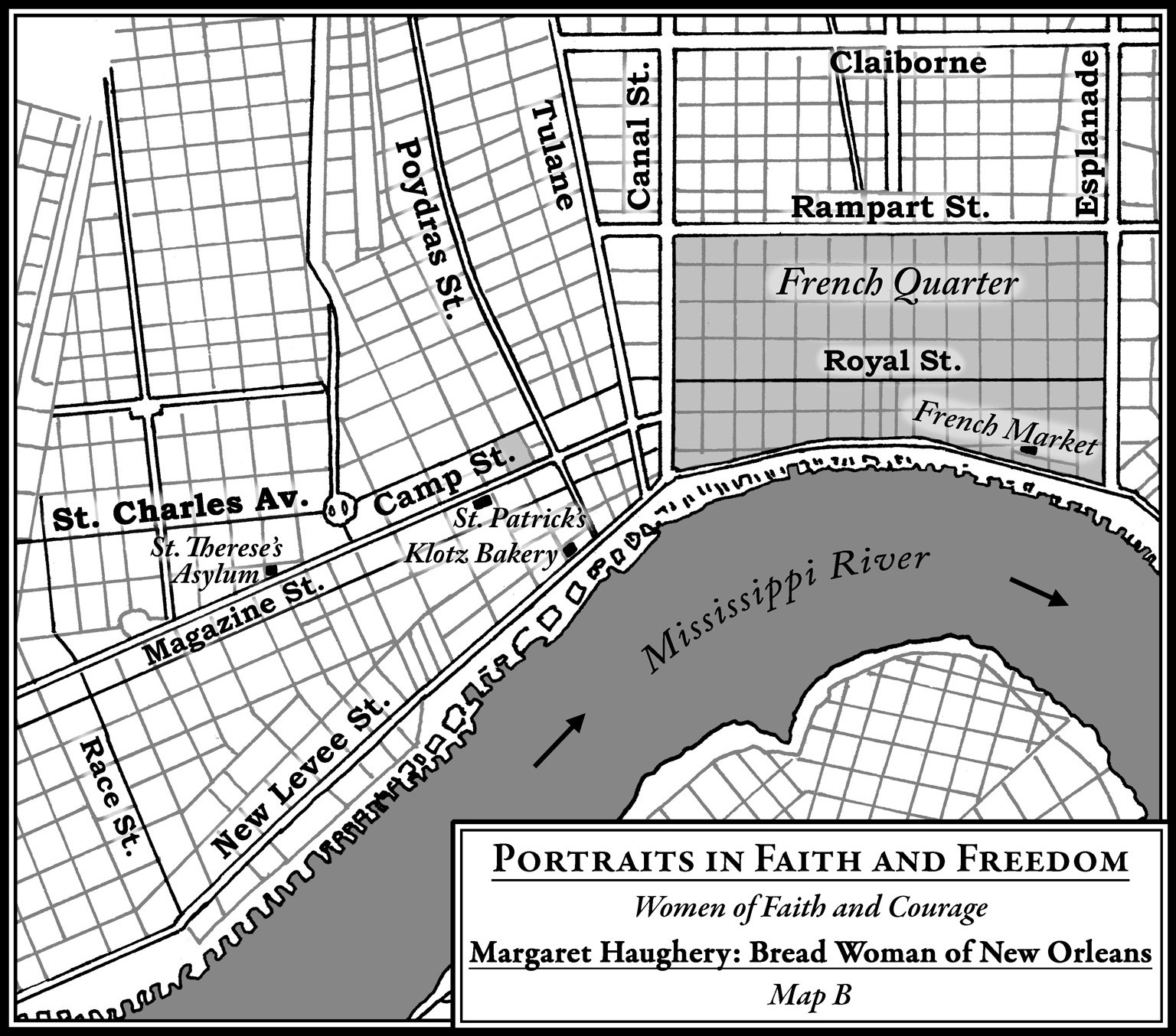 Margaret Haughery Map 2
