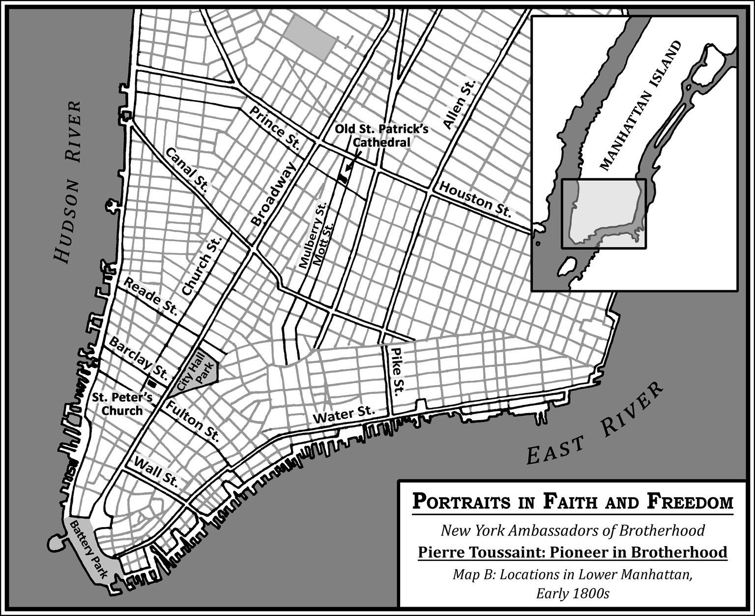 Pierre Toussaint Map B